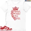 T-Shirt - Nike Dunk Low University Red (2020) - Sneaker-Matching T-Shirt (MALE KING) 1 T-Shirt - Nike Dunk Low University Red (2020) - Sneaker-Matching T-Shirt (MALE KING) -Nike Dunk shop online mockupGenerator 5761