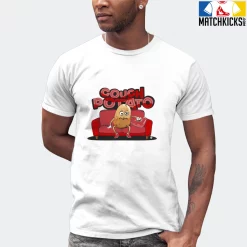 T-Shirt - Nike Dunk Low University Red (2020) - Sneaker-Matching T-Shirt (Couch Potato) 16 T-Shirt - Nike Dunk Low University Red (2020) - Sneaker-Matching T-Shirt (Couch Potato) -Nike Dunk shop online mockupGenerator 5791