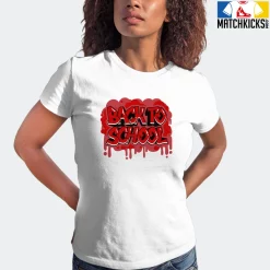 T-Shirt - Nike Dunk Low University Red (2020) - Sneaker-Matching T-Shirt (BACK TO SCHOOL) -Nike Dunk shop online mockupGenerator 5808