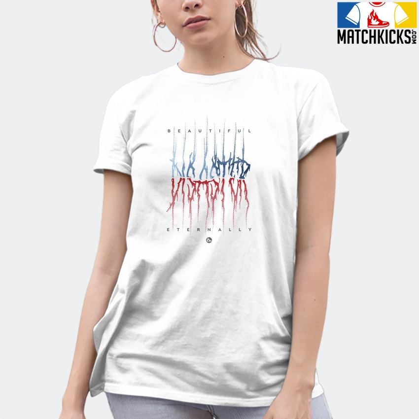 T-Shirt - Nike Dunk High Washed Denim Pack - Sneaker-Matching T-Shirt (Disaster) 10 T-Shirt - Nike Dunk High Washed Denim Pack - Sneaker-Matching T-Shirt (Disaster) - Image 8