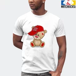 T-Shirt - Nike Dunk Low University Red (2020) - Sneaker-Matching T-Shirt (LOW KEY BEAR) -Nike Dunk shop online mockupGenerator 5818