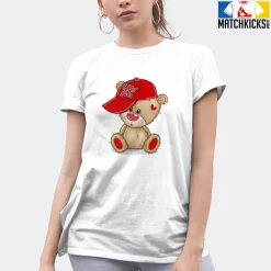 T-Shirt - Nike Dunk Low University Red (2020) - Sneaker-Matching T-Shirt (LOW KEY BEAR) -Nike Dunk shop online mockupGenerator 5821