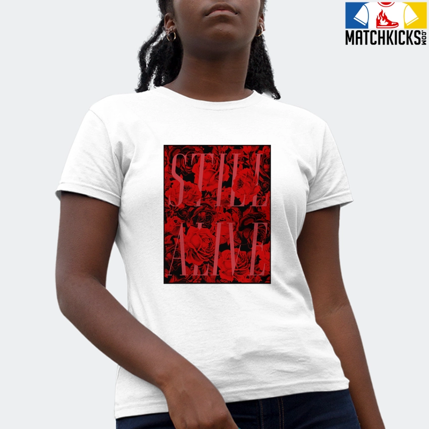 T-Shirt - Nike Dunk Low University Red (2020) - Sneaker-Matching T-Shirt (STILL ALIVE) 4 T-Shirt - Nike Dunk Low University Red (2020) - Sneaker-Matching T-Shirt (STILL ALIVE) - Image 2