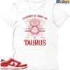 T-Shirt - Nike Dunk Low University Red (2020) - Sneaker-Matching T-Shirt (Taurus Stubborn) 1 T-Shirt - Nike Dunk Low University Red (2020) - Sneaker-Matching T-Shirt (Taurus Stubborn) -Nike Dunk shop online mockupGenerator 5860