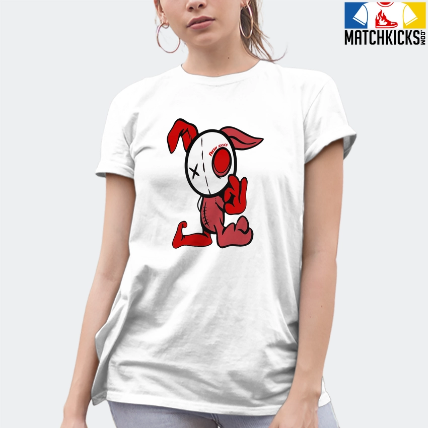 T-Shirt - Nike Dunk Low University Red (2020) - Sneaker-Matching T-Shirt (Fresh Rabbit) 10 T-Shirt - Nike Dunk Low University Red (2020) - Sneaker-Matching T-Shirt (Fresh Rabbit) - Image 8