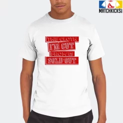 T-Shirt - Nike Dunk Low University Red (2020) - Sneaker-Matching T-Shirt (The Cloth I'm Cut From) -Nike Dunk shop online mockupGenerator 5908