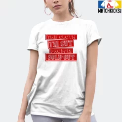 T-Shirt - Nike Dunk Low University Red (2020) - Sneaker-Matching T-Shirt (The Cloth I'm Cut From) -Nike Dunk shop online mockupGenerator 5910