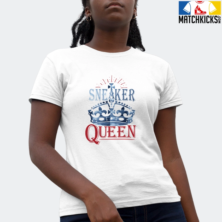 T-Shirt - Nike Dunk High Washed Denim Pack - Sneaker-Matching T-Shirt (SNEAKER QUEEN) 4 T-Shirt - Nike Dunk High Washed Denim Pack - Sneaker-Matching T-Shirt (SNEAKER QUEEN) - Image 2