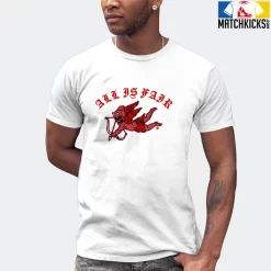 T-Shirt - Nike Dunk Low University Red (2020) - Sneaker-Matching T-Shirt (All Is Fair) -Nike Dunk shop online mockupGenerator 5979