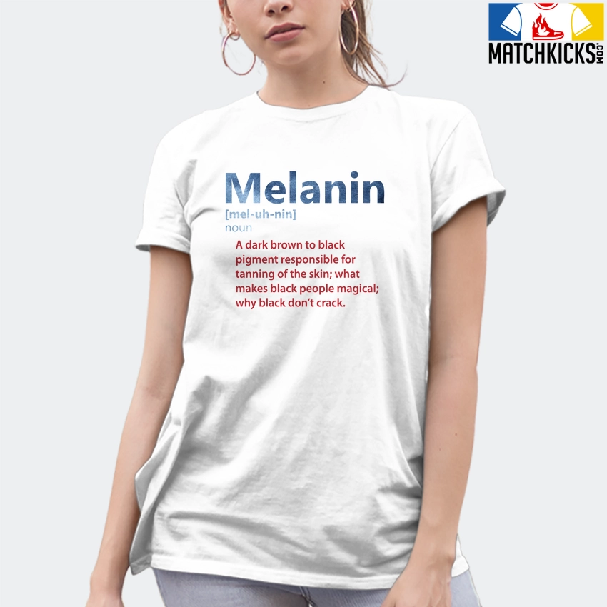 T-Shirt - Nike Dunk High Washed Denim Pack - Sneaker-Matching T-Shirt (Melanin Noun) 10 T-Shirt - Nike Dunk High Washed Denim Pack - Sneaker-Matching T-Shirt (Melanin Noun) - Image 8