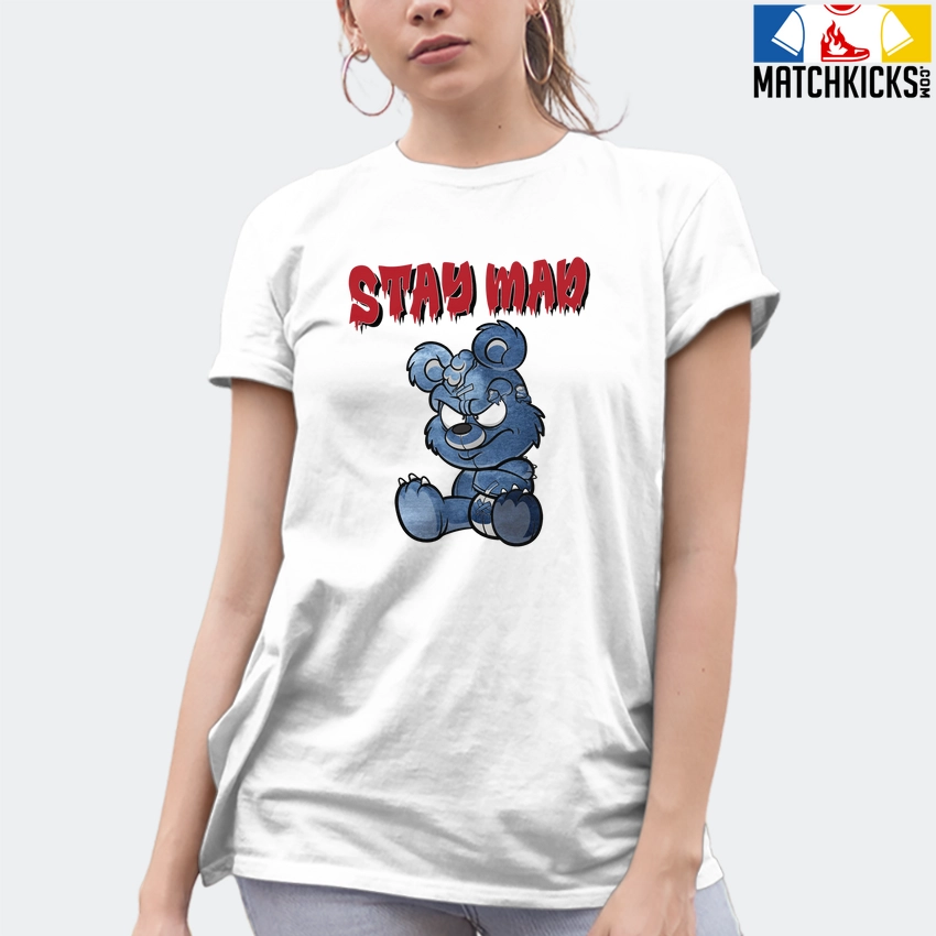 T-Shirt - Nike Dunk High Washed Denim Pack - Sneaker-Matching T-Shirt (STAY MAD) 10 T-Shirt - Nike Dunk High Washed Denim Pack - Sneaker-Matching T-Shirt (STAY MAD) - Image 8