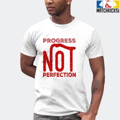 T-Shirt - Nike Dunk Low University Red (2020) - Sneaker-Matching T-Shirt (Progress NOT Perfection) -Nike Dunk shop online mockupGenerator 6087