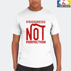 T-Shirt - Nike Dunk Low University Red (2020) - Sneaker-Matching T-Shirt (Progress NOT Perfection) -Nike Dunk shop online mockupGenerator 6088