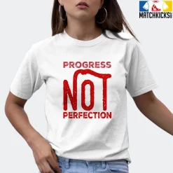 T-Shirt - Nike Dunk Low University Red (2020) - Sneaker-Matching T-Shirt (Progress NOT Perfection) -Nike Dunk shop online mockupGenerator 6089