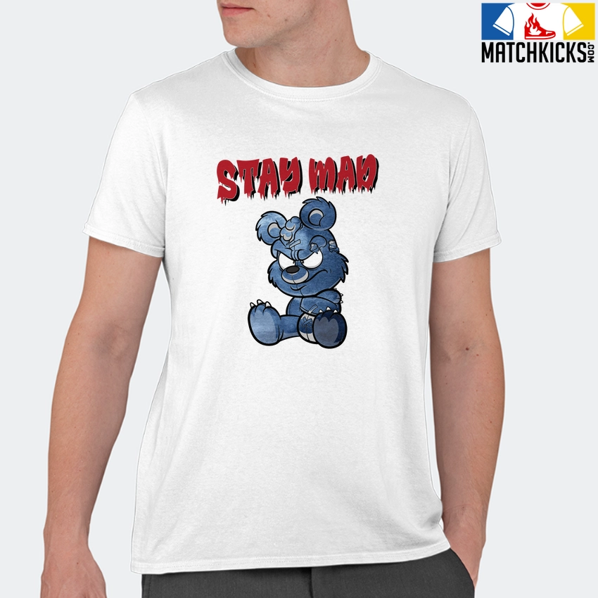 T-Shirt - Nike Dunk High Washed Denim Pack - Sneaker-Matching T-Shirt (STAY MAD) 11 T-Shirt - Nike Dunk High Washed Denim Pack - Sneaker-Matching T-Shirt (STAY MAD) - Image 9