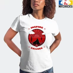 T-Shirt - Nike Dunk Low University Red (2020) - Sneaker-Matching T-Shirt (Inspire Change) -Nike Dunk shop online mockupGenerator 6158