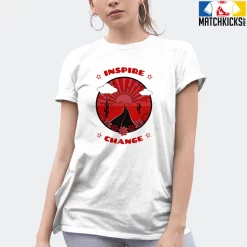 T-Shirt - Nike Dunk Low University Red (2020) - Sneaker-Matching T-Shirt (Inspire Change) -Nike Dunk shop online mockupGenerator 6162