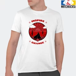 T-Shirt - Nike Dunk Low University Red (2020) - Sneaker-Matching T-Shirt (Inspire Change) -Nike Dunk shop online mockupGenerator 6163