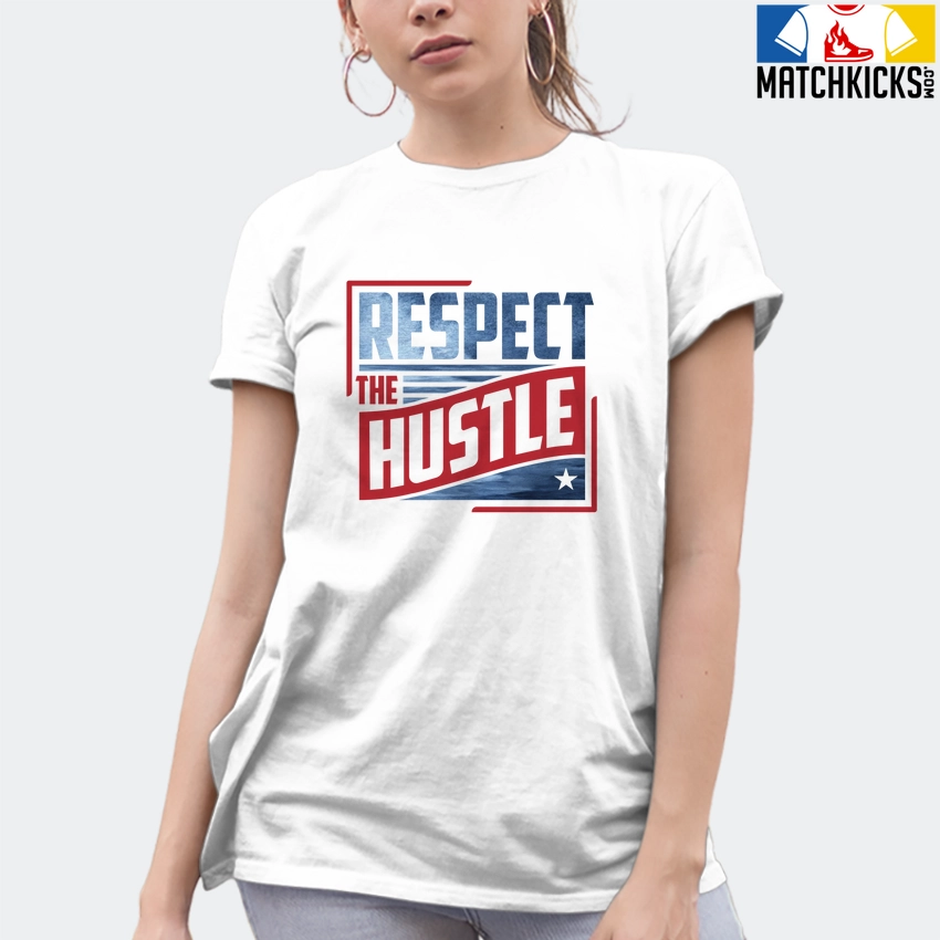 T-Shirt - Nike Dunk High Washed Denim Pack - Sneaker-Matching T-Shirt (RESPECT The HUSTLE) 10 T-Shirt - Nike Dunk High Washed Denim Pack - Sneaker-Matching T-Shirt (RESPECT The HUSTLE) - Image 8