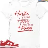 T-Shirt - Nike Dunk Low University Red (2020) - Sneaker-Matching T-Shirt (HUSTLE TILL YOUR HATERS ASK) 2 T-Shirt - Nike Dunk Low University Red (2020) - Sneaker-Matching T-Shirt (HUSTLE TILL YOUR HATERS ASK) -Nike Dunk shop online mockupGenerator 6174