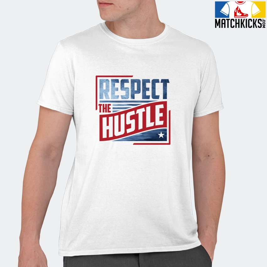 T-Shirt - Nike Dunk High Washed Denim Pack - Sneaker-Matching T-Shirt (RESPECT The HUSTLE) 11 T-Shirt - Nike Dunk High Washed Denim Pack - Sneaker-Matching T-Shirt (RESPECT The HUSTLE) - Image 9