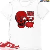T-Shirt - Nike Dunk Low University Red (2020) - Sneaker-Matching T-Shirt (DOPE SHIT) -Nike Dunk shop online mockupGenerator 6183