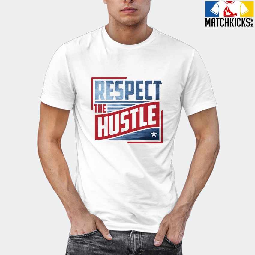 T-Shirt - Nike Dunk High Washed Denim Pack - Sneaker-Matching T-Shirt (RESPECT The HUSTLE) 12 T-Shirt - Nike Dunk High Washed Denim Pack - Sneaker-Matching T-Shirt (RESPECT The HUSTLE) - Image 10