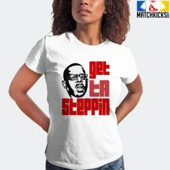 T-Shirt - Nike Dunk Low University Red (2020) - Sneaker-Matching T-Shirt (GET TA STEPPIN With MARTIN) -Nike Dunk shop online mockupGenerator 6194