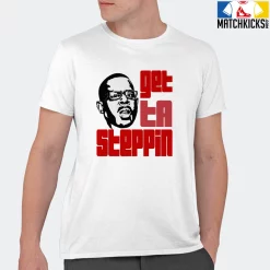 T-Shirt - Nike Dunk Low University Red (2020) - Sneaker-Matching T-Shirt (GET TA STEPPIN With MARTIN) -Nike Dunk shop online mockupGenerator 6199