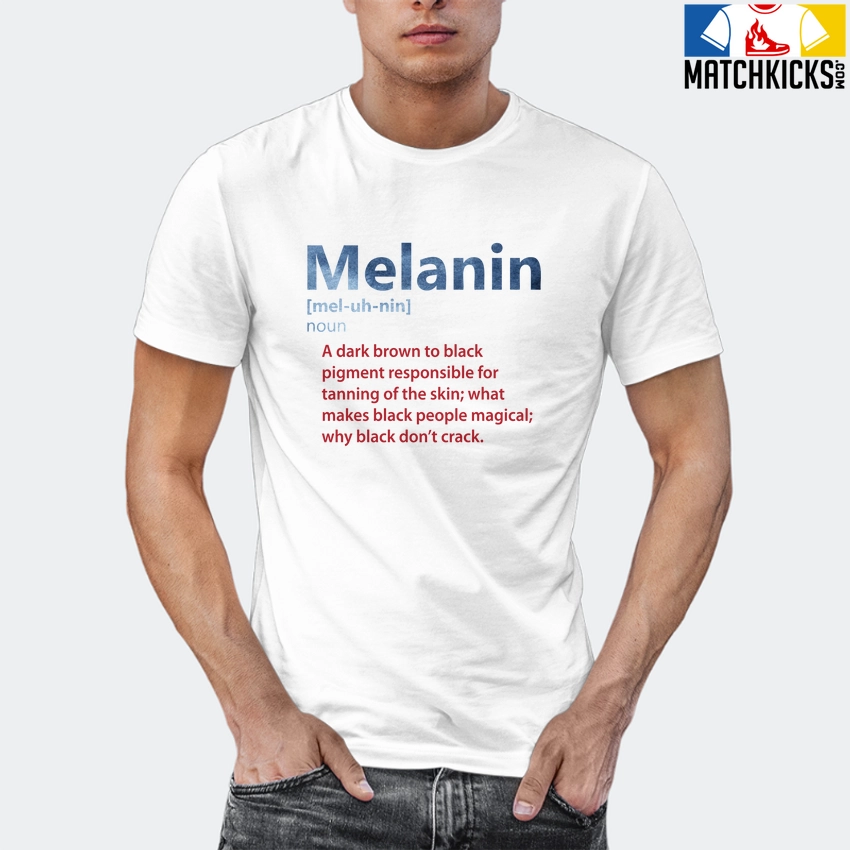 T-Shirt - Nike Dunk High Washed Denim Pack - Sneaker-Matching T-Shirt (Melanin Noun) 12 T-Shirt - Nike Dunk High Washed Denim Pack - Sneaker-Matching T-Shirt (Melanin Noun) - Image 10