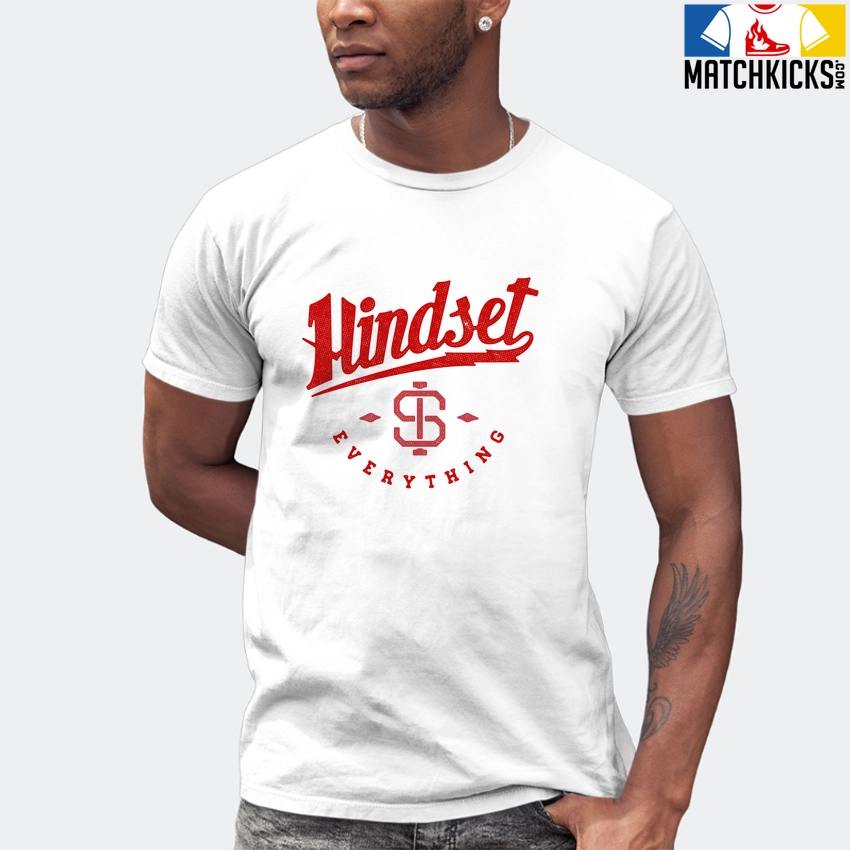 T-Shirt - Nike Dunk Low University Red (2020) - Sneaker-Matching T-Shirt (Mindset Is Everything) 7 T-Shirt - Nike Dunk Low University Red (2020) - Sneaker-Matching T-Shirt (Mindset Is Everything) - Image 5
