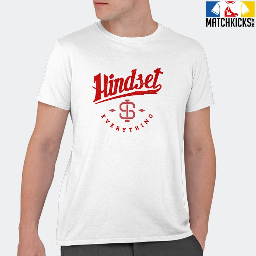 T-Shirt - Nike Dunk Low University Red (2020) - Sneaker-Matching T-Shirt (Mindset Is Everything) 11 T-Shirt - Nike Dunk Low University Red (2020) - Sneaker-Matching T-Shirt (Mindset Is Everything) - Image 9