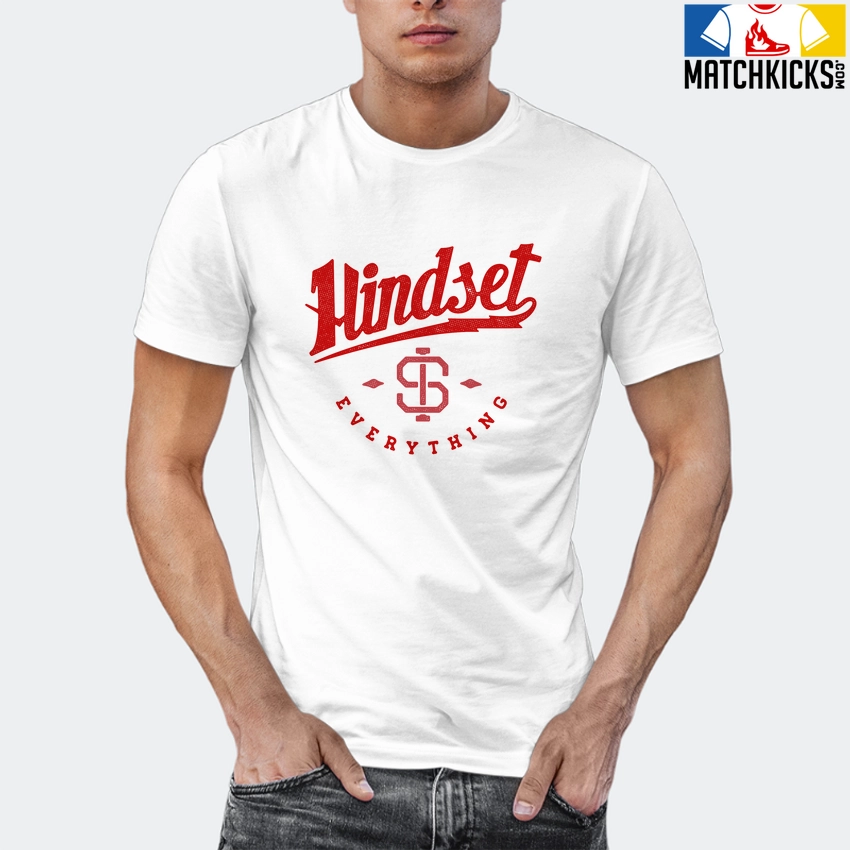 T-Shirt - Nike Dunk Low University Red (2020) - Sneaker-Matching T-Shirt (Mindset Is Everything) 12 T-Shirt - Nike Dunk Low University Red (2020) - Sneaker-Matching T-Shirt (Mindset Is Everything) - Image 10