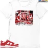 T-Shirt - Nike Dunk Low University Red (2020) - Sneaker-Matching T-Shirt (After. The Window) 1 T-Shirt - Nike Dunk Low University Red (2020) - Sneaker-Matching T-Shirt (After. The Window) -Nike Dunk shop online mockupGenerator 6237