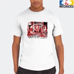 T-Shirt - Nike Dunk Low University Red (2020) - Sneaker-Matching T-Shirt (After. The Window) -Nike Dunk shop online mockupGenerator 6241