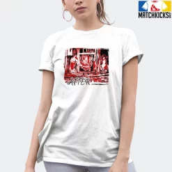 T-Shirt - Nike Dunk Low University Red (2020) - Sneaker-Matching T-Shirt (After. The Window) -Nike Dunk shop online mockupGenerator 6243