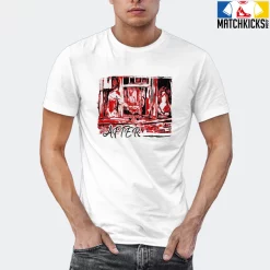 T-Shirt - Nike Dunk Low University Red (2020) - Sneaker-Matching T-Shirt (After. The Window) -Nike Dunk shop online mockupGenerator 6245