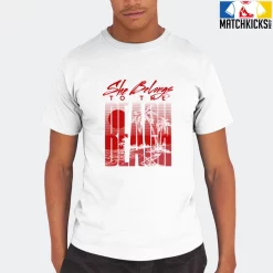 T-Shirt - Nike Dunk Low University Red (2020) - Sneaker-Matching T-Shirt (She Belongs To The Beach) -Nike Dunk shop online mockupGenerator 6268