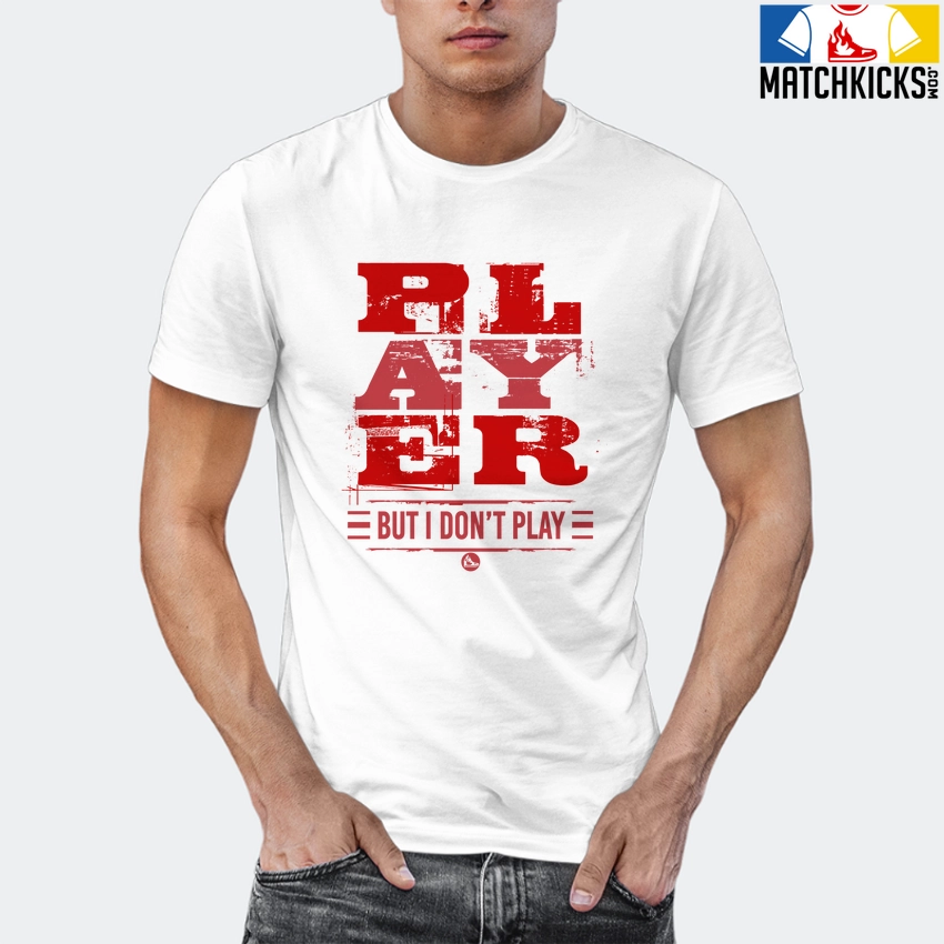 T-Shirt - Nike Dunk Low University Red (2020) - Sneaker-Matching T-Shirt (PLAYER But I Dont Play) 12 T-Shirt - Nike Dunk Low University Red (2020) - Sneaker-Matching T-Shirt (PLAYER But I Dont Play) - Image 10