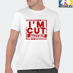 T-Shirt - Nike Dunk Low University Red (2020) - Sneaker-Matching T-Shirt (The Cloth I'm Cut From) -Nike Dunk shop online mockupGenerator 6352