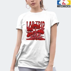 T-Shirt - Nike Dunk Low University Red (2020) - Sneaker-Matching T-Shirt (Lab Trip) -Nike Dunk shop online mockupGenerator 6369