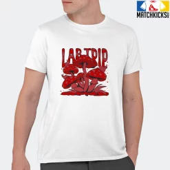 T-Shirt - Nike Dunk Low University Red (2020) - Sneaker-Matching T-Shirt (Lab Trip) -Nike Dunk shop online mockupGenerator 6370