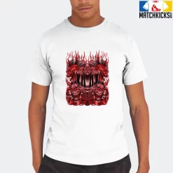 T-Shirt - Nike Dunk Low University Red (2020) - Sneaker-Matching T-Shirt (ONI Mask) 17 T-Shirt - Nike Dunk Low University Red (2020) - Sneaker-Matching T-Shirt (ONI Mask) -Nike Dunk shop online mockupGenerator 6376