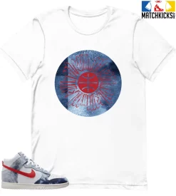 T-Shirt - Nike Dunk High Washed Denim Pack - Sneaker-Matching T-Shirt (Killin It)