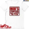 T-Shirt - Nike Dunk Low University Red (2020) - Sneaker-Matching T-Shirt (God's Purpose) 1 T-Shirt - Nike Dunk Low University Red (2020) - Sneaker-Matching T-Shirt (God's Purpose) -Nike Dunk shop online mockupGenerator 6435