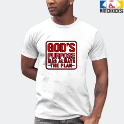 T-Shirt - Nike Dunk Low University Red (2020) - Sneaker-Matching T-Shirt (God's Purpose) -Nike Dunk shop online mockupGenerator 6438