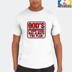 T-Shirt - Nike Dunk Low University Red (2020) - Sneaker-Matching T-Shirt (God's Purpose) -Nike Dunk shop online mockupGenerator 6439