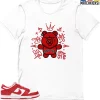 T-Shirt - Nike Dunk Low University Red (2020) - Sneaker-Matching T-Shirt (THUG LIFE BEAR) 2 T-Shirt - Nike Dunk Low University Red (2020) - Sneaker-Matching T-Shirt (THUG LIFE BEAR) -Nike Dunk shop online mockupGenerator 6444