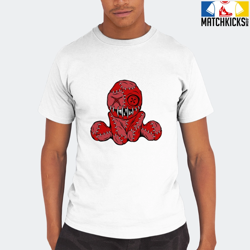 T-Shirt - Nike Dunk Low University Red (2020) - Sneaker-Matching T-Shirt (VOODOO BEAR) 8 T-Shirt - Nike Dunk Low University Red (2020) - Sneaker-Matching T-Shirt (VOODOO BEAR) - Image 6