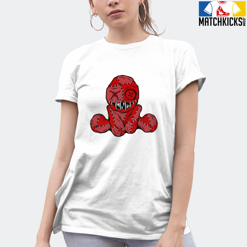 T-Shirt - Nike Dunk Low University Red (2020) - Sneaker-Matching T-Shirt (VOODOO BEAR) 10 T-Shirt - Nike Dunk Low University Red (2020) - Sneaker-Matching T-Shirt (VOODOO BEAR) - Image 8